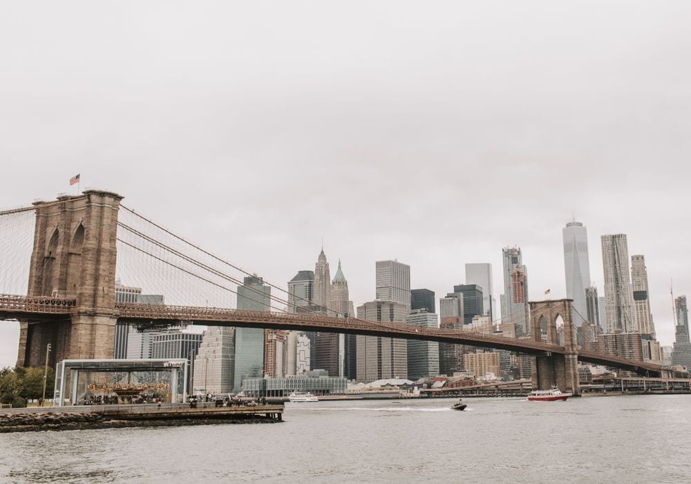 Brooklyn Bridge at Sunset